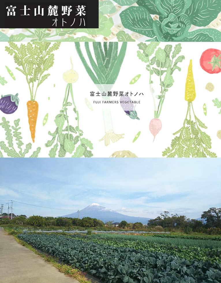 音ノ葉 oto-no-ha紹介ページ通信販売サイト
富士山麓野菜オトノハ