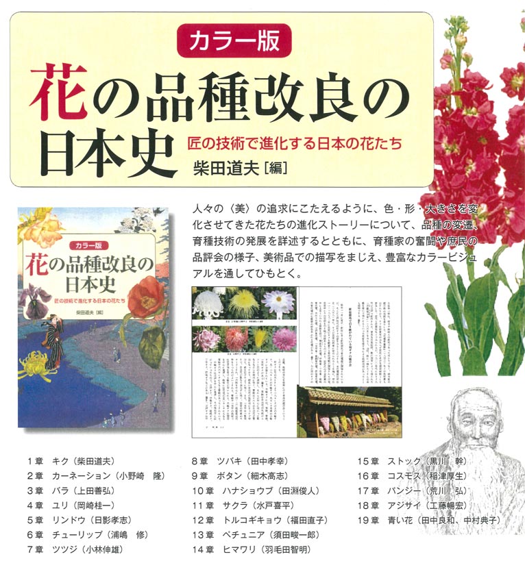 カラー版 花の品種改良の日本史匠の技術で進化する日本の花たち柴田 