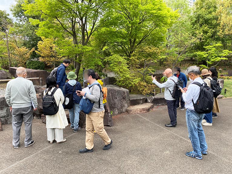 JGNスペシャルイベント『日本の庭　帰真園を造園家と歩こう』を終えて