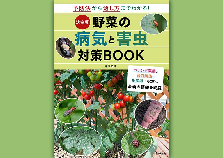 決定版 野菜の病気と害虫対策BOOK　草間祐輔著
