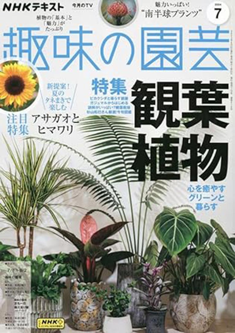 NHK趣味の園芸2024.7月号