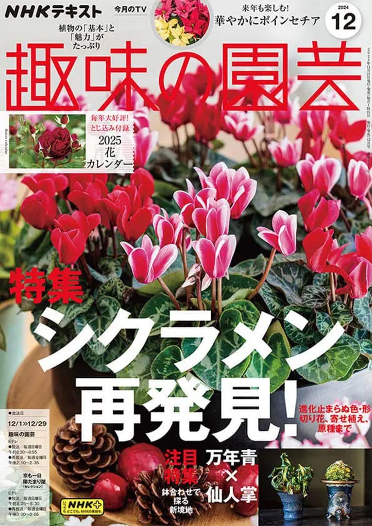 NHK趣味の園芸2024.12月号