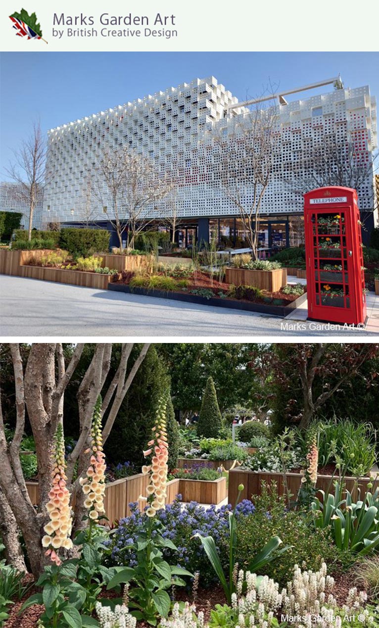 EXPO2025 英国パビリオンの植栽デザイン・ランドスケープ監修を行いました　マークス ガーデン アート