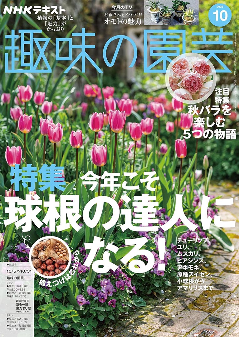 NHK趣味の園芸2025.10月号