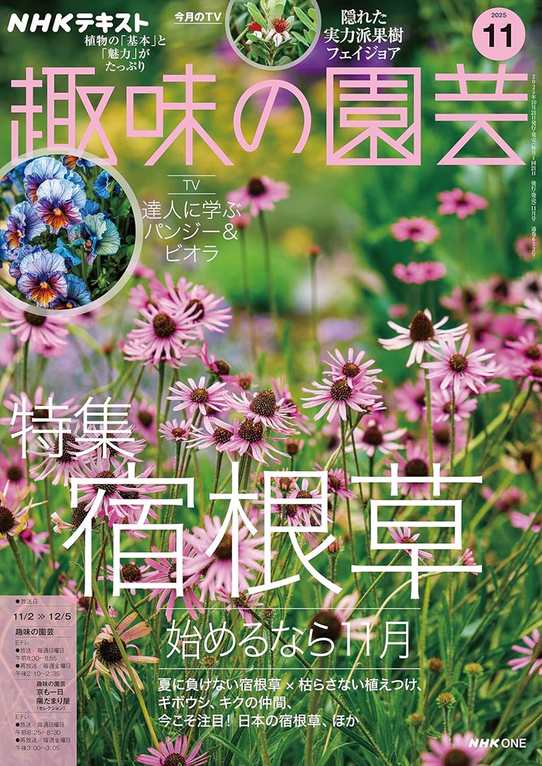 NHK趣味の園芸2025.11月号