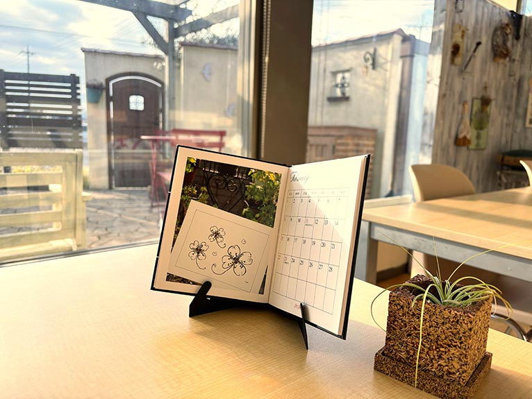 2026年1月20～1月30日15:00　JGN会員プレゼント!これからご入会の方もご応募いただけます！　2026押し花カレンダー 5名様　大沢節子様ご提供　ビズガーデニング　浅野栄二様よりお写真とコメントをいただきました！