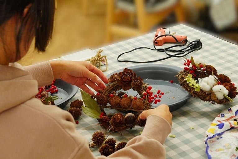 赤城自然園森を愉しむプログラム森 de リース作り【要予約】