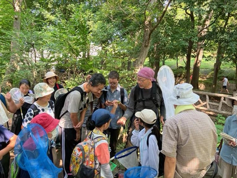 赤城自然園お子様向けのプログラム　筒井学さんの昆虫観察会【要予約】