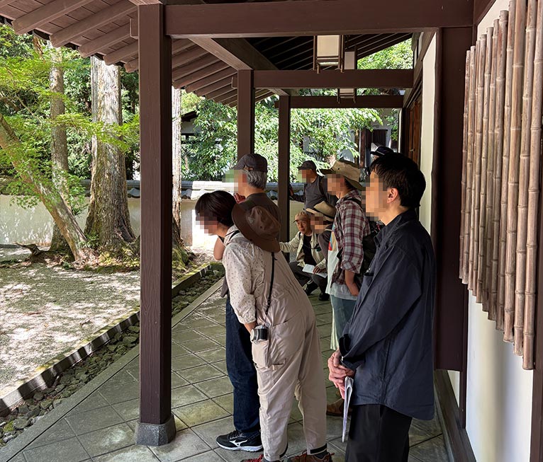 2026年5月30日 JGNイベント『庭散歩・2026初夏』を終えて 講師：JGN理事・石組師 髙﨑 康隆氏 玉堂の画室窓からの視点をたどる